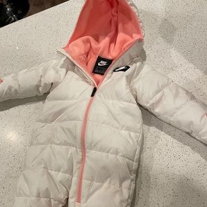 Nike Snow/Winter Puffer Onesie